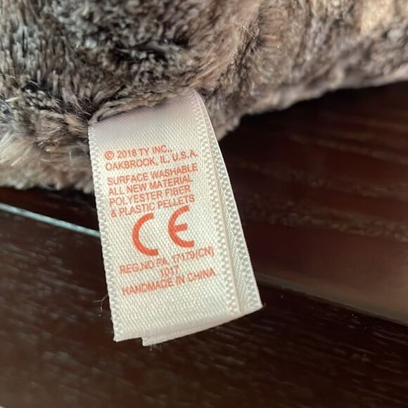 Ty Beanie Boos Wasabi the Baboon Good Condition 8” long TySilk 2018 - Picture 6 of 6